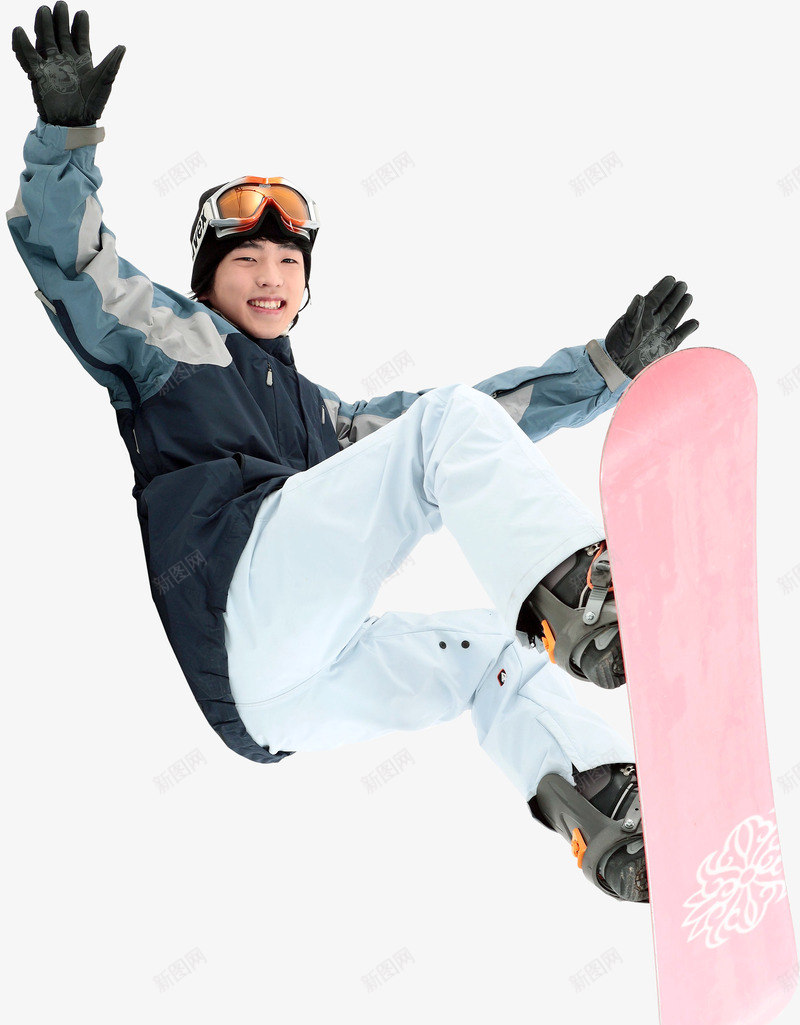 冬日滑雪欢乐人物png免抠素材_新图网 https://ixintu.com 人物 冬日 欢乐 滑雪