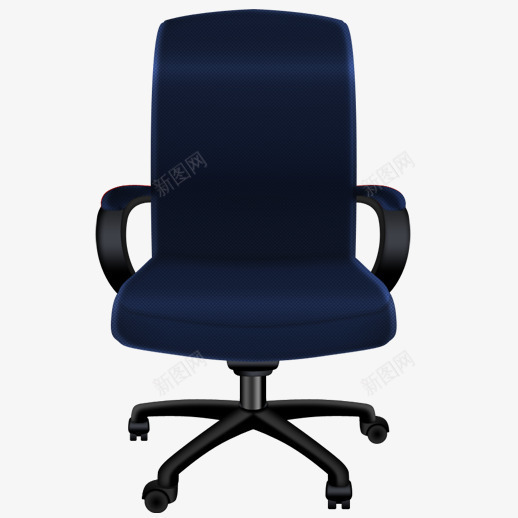 蓝色的办公室椅子Officechairsicons图标png_新图网 https://ixintu.com Blue Chair Office 办公室 椅子 蓝色的