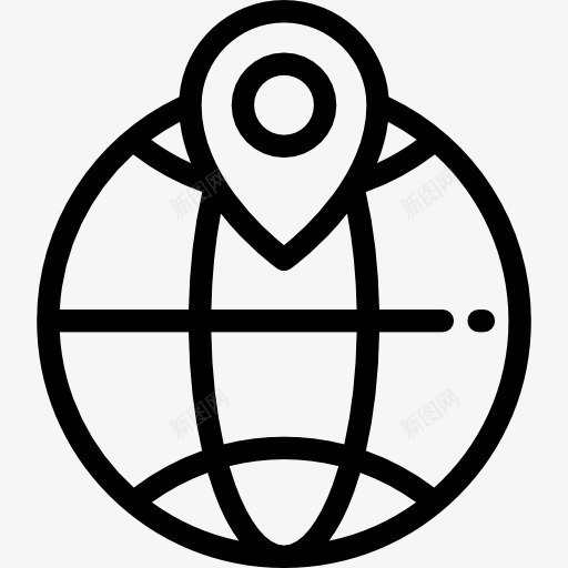 全球图标png_新图网 https://ixintu.com 世界的接口 互联网 全球网格 土工格栅 在世界范围内 地球仪 多媒体 无线互联网 标志 运输和交付