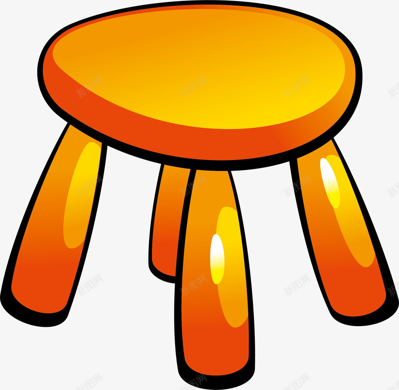 板凳png免抠素材_新图网 https://ixintu.com png 卡通 木质 板凳 矢量素材
