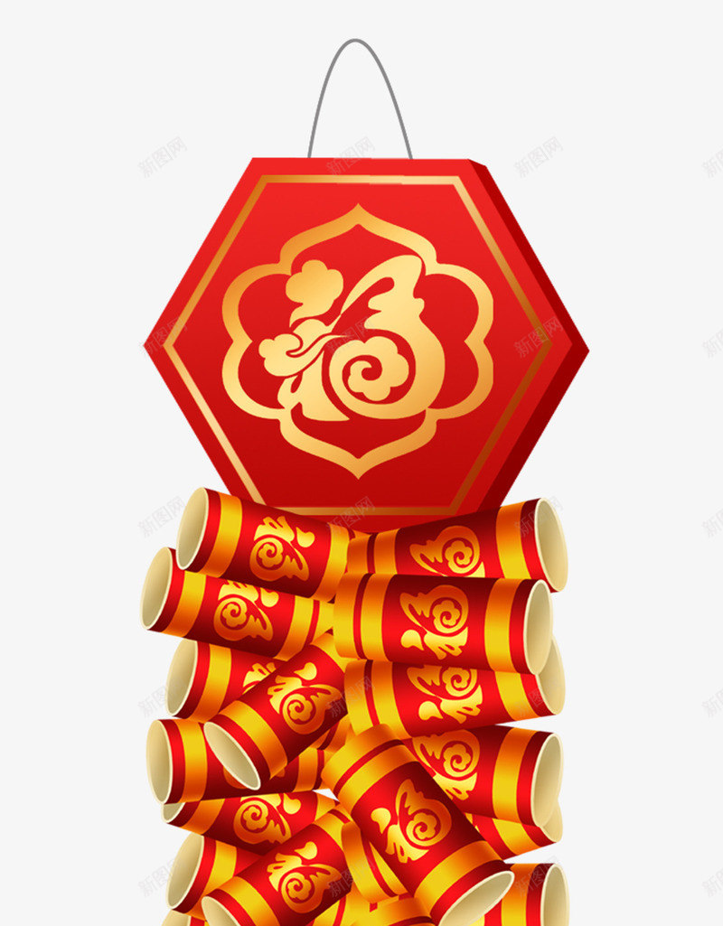 新年鞭炮psd分层图png免抠素材_新图网 https://ixintu.com 喜迎新春 新年 春节 欢度春节 爆竹 鞭炮psd分层图