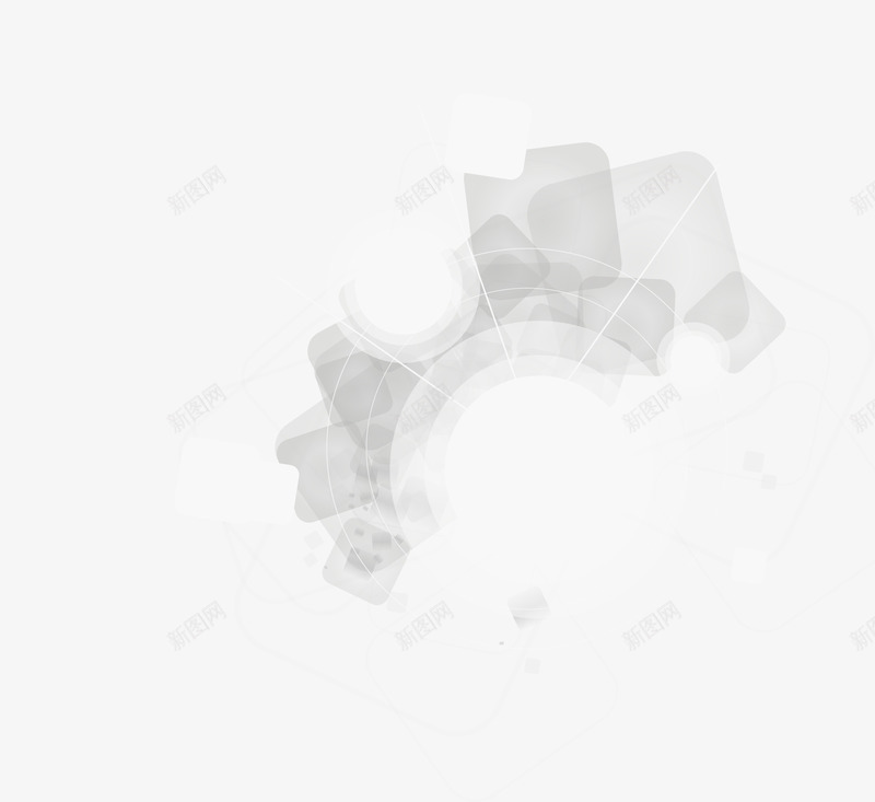 科技展示墙边框矢量图eps免抠素材_新图网 https://ixintu.com 展示墙边框素材 矢量展示墙边框 科技展示墙边框 矢量图