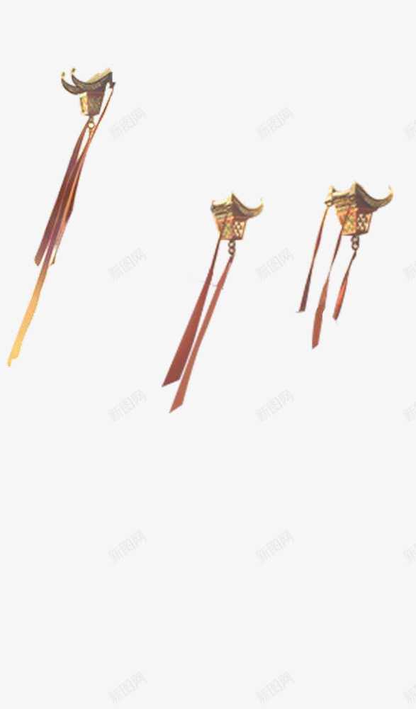 中国风漂浮红色灯笼png免抠素材_新图网 https://ixintu.com 国风 漂浮 灯笼 红色