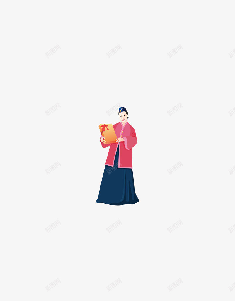 韩服服装png免抠素材_新图网 https://ixintu.com 人物 女孩 服装 韩国元素 韩国文化 韩国服装 韩服