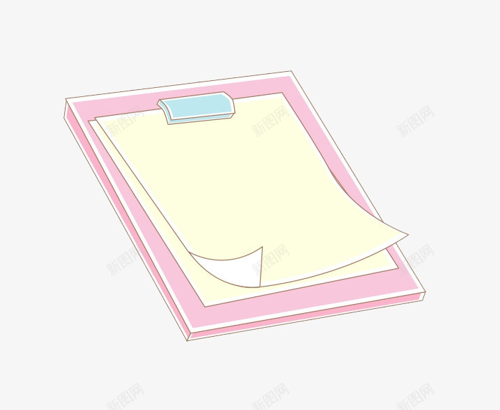 卡通便签纸张png免抠素材_新图网 https://ixintu.com 便签 儿童节卡通 儿童节素材 卡通便签 卡通素材 卡通纸张 按钮