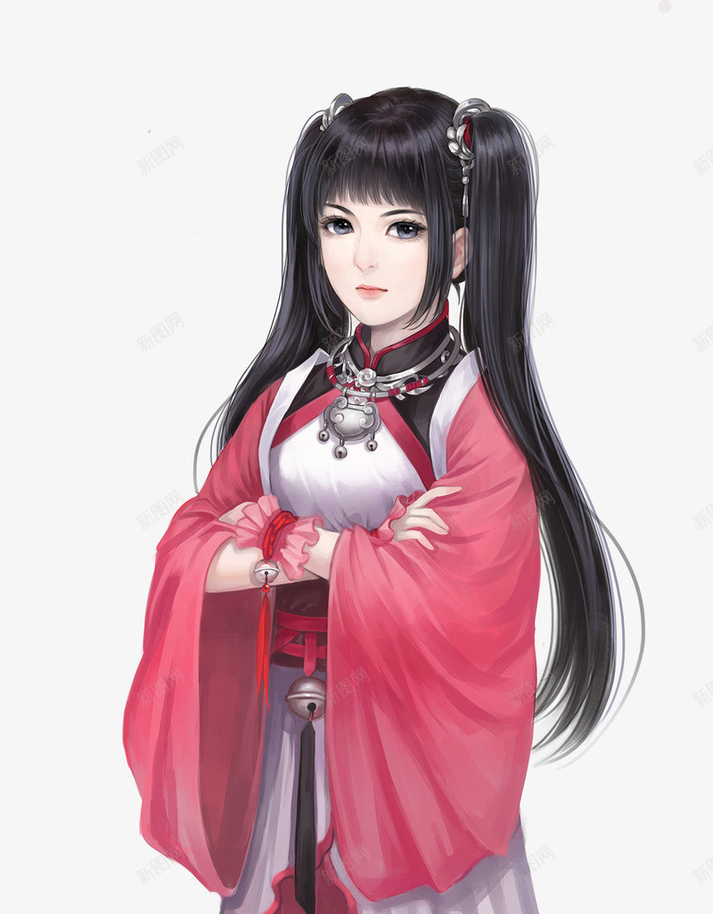 古风红衣美女png免抠素材_新图网 https://ixintu.com 古风 红衣 美女