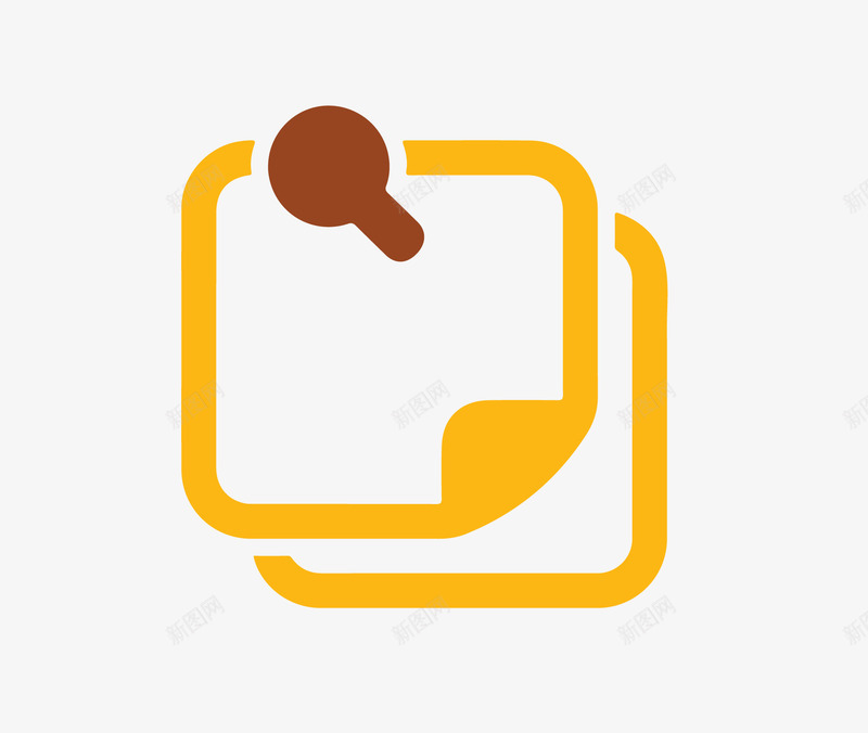 便签纸矢量图ai免抠素材_新图网 https://ixintu.com 便签 便签纸 办公室 扁平设计 贴在墙上的便签纸 钉子墙上的便签纸 矢量图