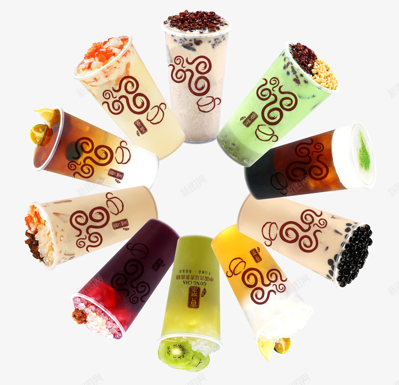 奶盖奶茶png免抠素材_新图网 https://ixintu.com PNG素材 免费下载 奶茶 饮品 饮料