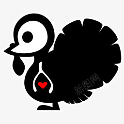skelurkey年感恩节png免抠素材_新图网 https://ixintu.com