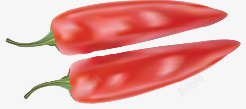 红辣椒png免抠素材_新图网 https://ixintu.com 卡通辣椒 手绘蔬菜 食材