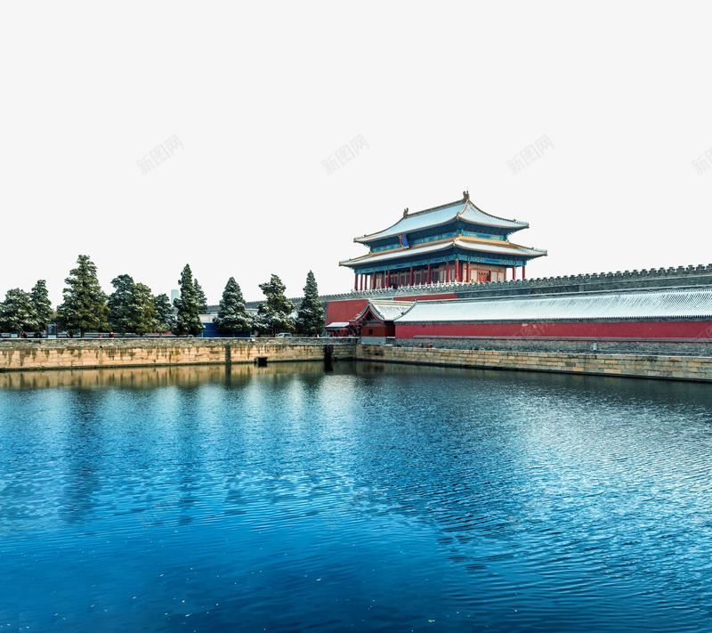 杭州西湖一角png免抠素材_新图网 https://ixintu.com 建筑 景色 杭州西湖 植物 液体