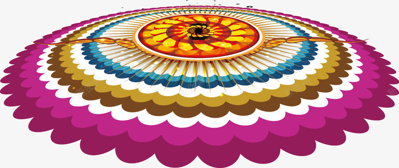 手绘透视花纹底座png免抠素材_新图网 https://ixintu.com 展示 底座 手绘 花纹 透视