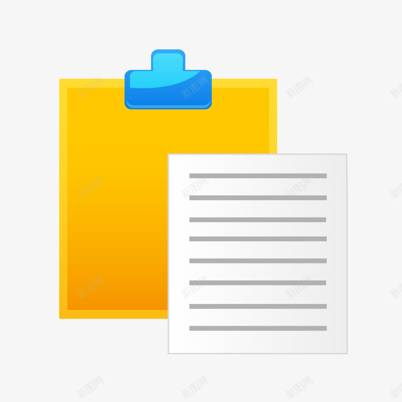 文件卡通png免抠素材_新图网 https://ixintu.com 卡通 文件 文件夹 纸张