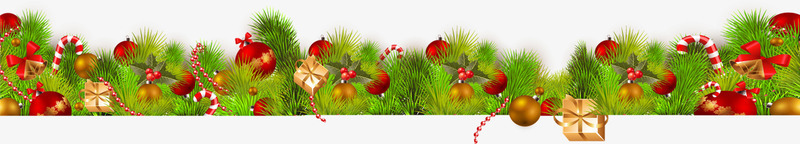 绿色圣诞节植物边框装饰png免抠素材_新图网 https://ixintu.com 圣诞节 植物 绿色 装饰 边框