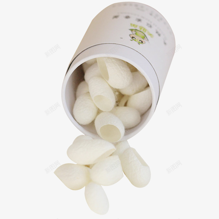 蚕茧壳产品png免抠素材_新图网 https://ixintu.com 农家养殖 去黑头美容 蚕丝 蚕茧