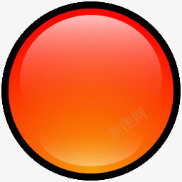 空白按钮红色图标png_新图网 https://ixintu.com blank button red 按钮 空白 红色的