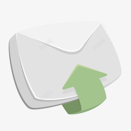 上箭头电子邮件信封收件箱信邮件图标png_新图网 https://ixintu.com Arrow email envelope inbox letter mail recieved up 上箭头 信 信封 收件箱 收到 电子邮件 邮件