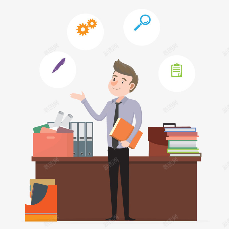 商务人士办公学习矢量图ai免抠素材_新图网 https://ixintu.com 书籍 人物 办公 办公学习 办公桌 商务 外国人办公 学习 校园 电脑 矢量图 知识 科技 职场 设计 设计平面图