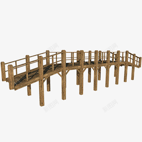 彩色简约装饰桥梁png免抠素材_新图网 https://ixintu.com 小桥 木质装饰 桥梁 简约装饰 设计图 道路
