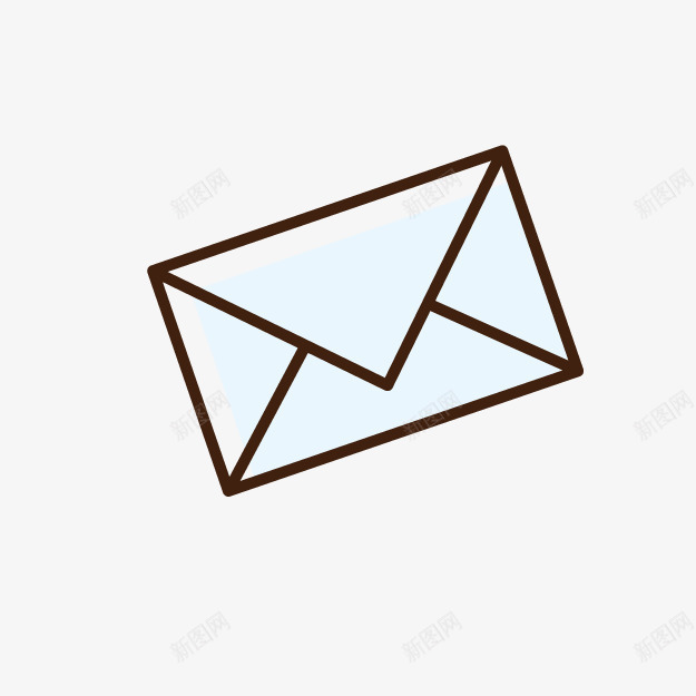 卡通手绘信封png免抠素材_新图网 https://ixintu.com 信封 写信 卡通信封 可爱信封 手绘信封