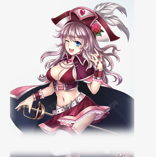 红色披风可爱女生png免抠素材_新图网 https://ixintu.com 可爱 女生 披风 红色