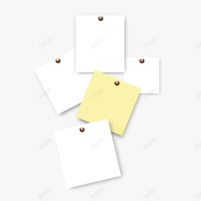 白色便签贴纸png免抠素材_新图网 https://ixintu.com 便签 便签贴纸 白色贴纸 贴纸