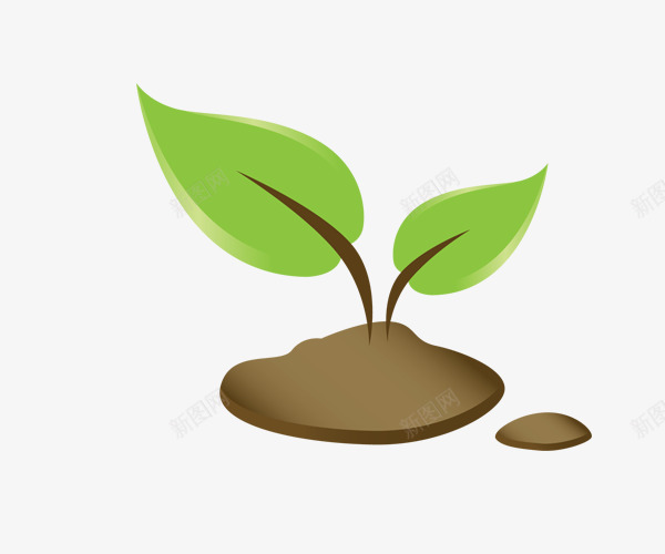 土地上的小草png免抠素材_新图网 https://ixintu.com 小草图片 小草素材 植物 绿色