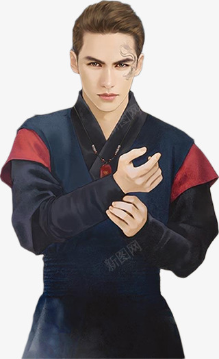 现代男士png免抠素材_新图网 https://ixintu.com 中国风 人物 卡通 唯美 帅哥 手绘 现代男士 男人