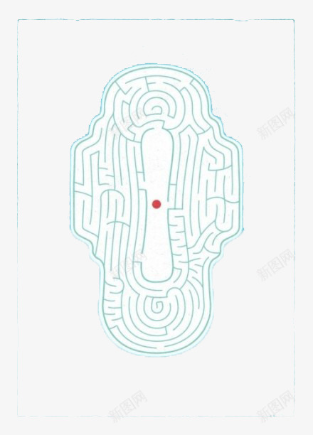 卫生巾纹路图png免抠素材_新图网 https://ixintu.com 卫生巾 纹路 蓝色