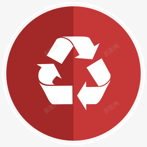 循环循环再生三箭头标志图标png_新图网 https://ixintu.com 循环
