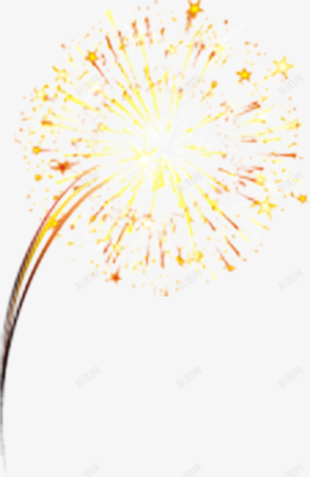 喜庆烟花png免抠素材_新图网 https://ixintu.com 新年元素 春节 烟花 节日 节日素材