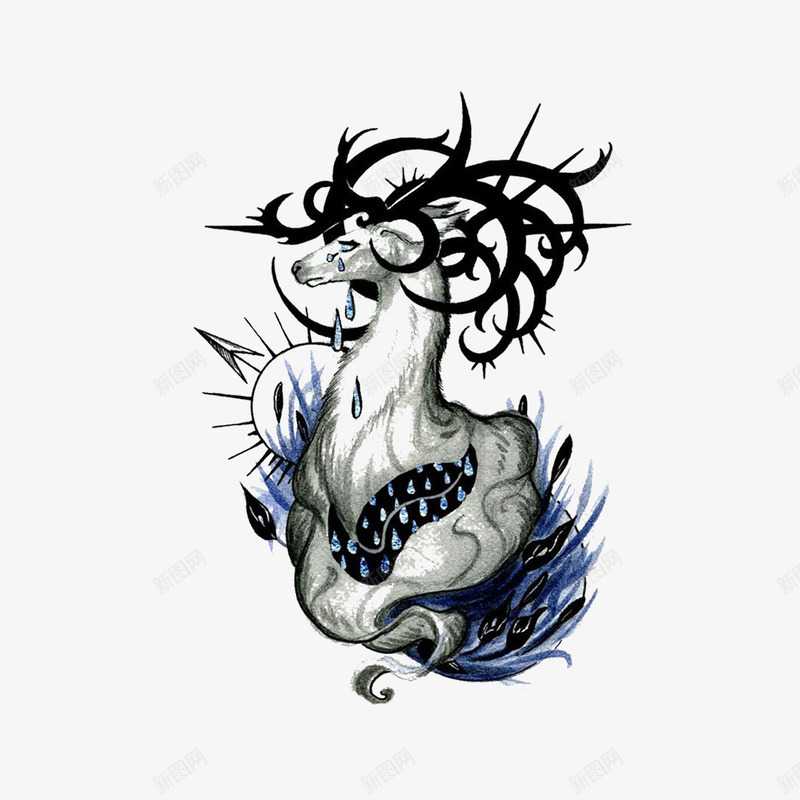 抽象艺术鹿展览png免抠素材_新图网 https://ixintu.com 展览 抽象艺术鹿 艺术 艺术品展示 艺术展览 艺术设计 装置艺术
