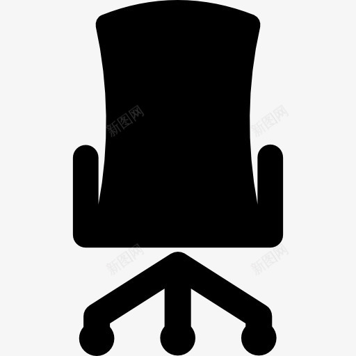 办公椅图标png_新图网 https://ixintu.com 办公室 家具 椅子 舒适 艺术 设计 转椅