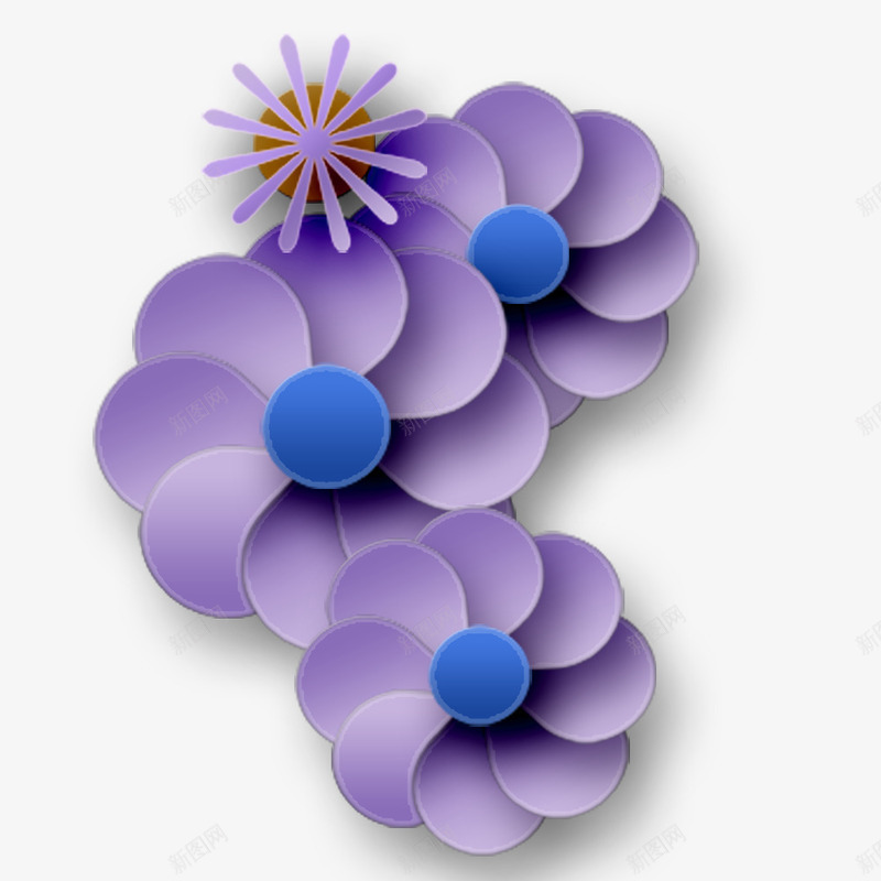 传统节日剪纸花卉装饰图案png免抠素材_新图网 https://ixintu.com 中国传统剪纸 中国风剪纸 传统 传统节日花卉剪纸 创意剪纸 剪纸 剪纸图案 古典剪纸 图案 紫色 花朵