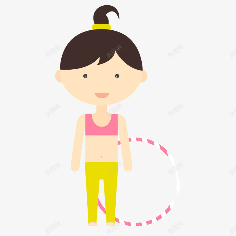 健身呼啦圈手绘运动女孩形象png免抠素材_新图网 https://ixintu.com 体操女孩 健身呼啦圈 健身呼啦圈手绘运动女孩形象矢量素材免费下载 健身的女孩 形象拉拉队的女孩 打篮球的女孩 跳舞的女孩