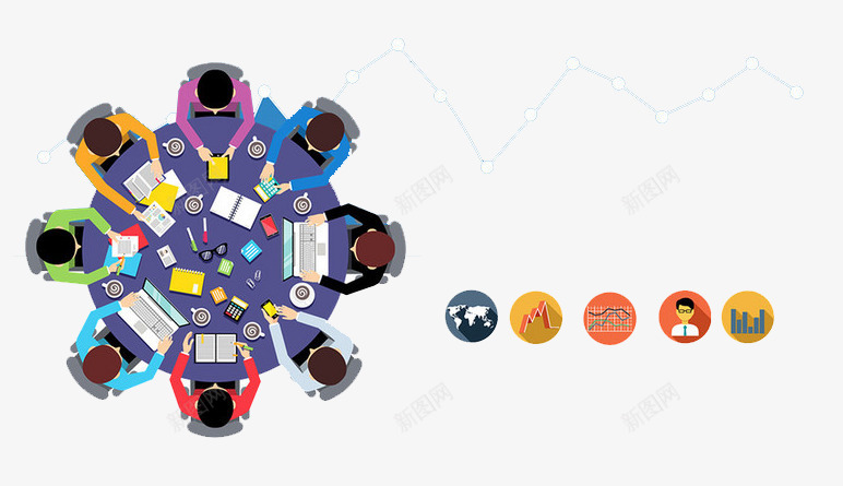 在一起商量的团队png免抠素材_新图网 https://ixintu.com 优秀团队 商量 团队 在一起 工作
