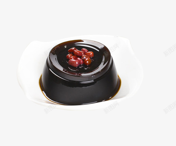 红豆烧仙草png免抠素材_新图网 https://ixintu.com 海报素材 清火排毒 烧仙草 特色小吃