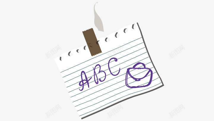 便签矢量图eps免抠素材_新图网 https://ixintu.com ANC 便签 卡通便签 矢量图