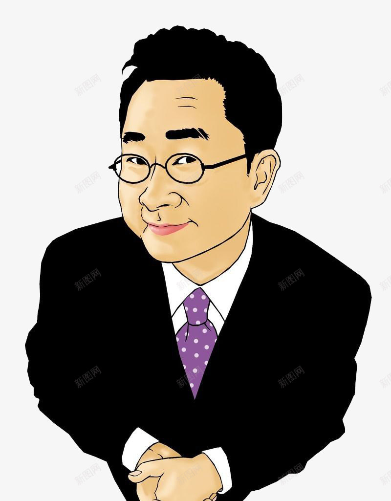 中年大叔png免抠素材_新图网 https://ixintu.com 中年人 卡通 大叔 男人