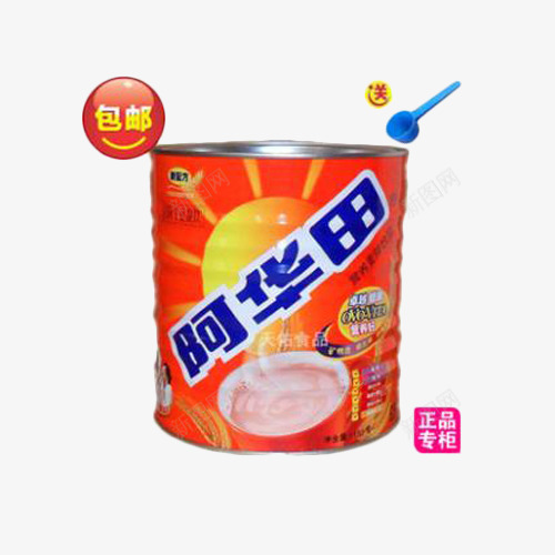 阿华田罐装巧克力可可粉味冲饮品png免抠素材_新图网 https://ixintu.com 冲饮 可可粉 巧克力 罐装 速溶 阿华田