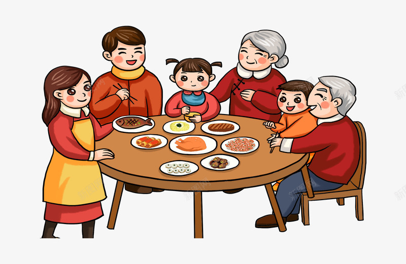 和谐家庭团圆饭psd免抠素材_新图网 https://ixintu.com 2019年夜饭 中秋团圆饭 和谐家庭 团圆年夜饭 团圆饭 圆满 年夜饭 年夜饭预订 我的家人 新年年夜饭 猪年年夜饭 除夕年夜饭 除夕饭