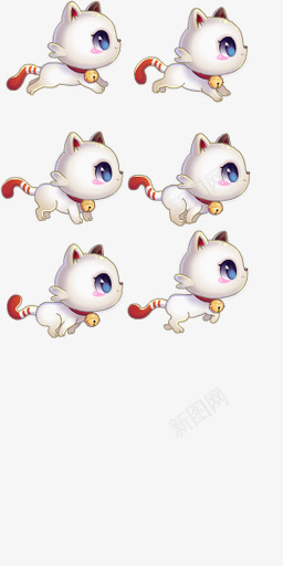 卡通小猫png免抠素材_新图网 https://ixintu.com 小动物 小猫 猫咪