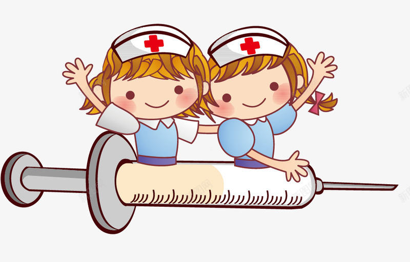 卡通护士png免抠素材_新图网 https://ixintu.com 鍗 鎵撻拡 鐧借澶娇 閽堢瓛