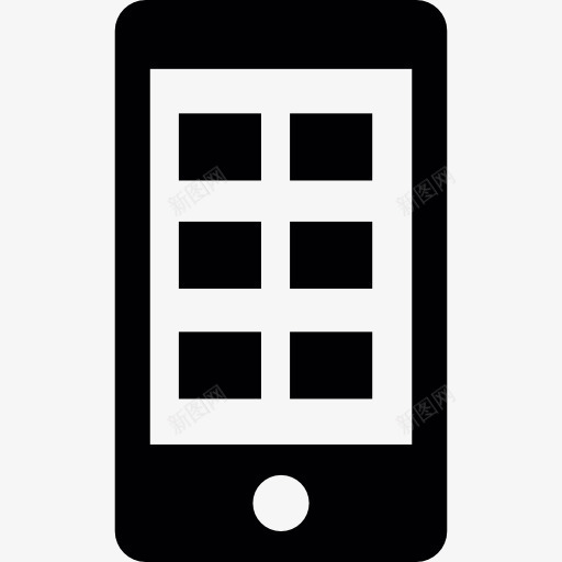 移动应用程序图标png_新图网 https://ixintu.com 工具和用具 广场 应用 手机 智能手机