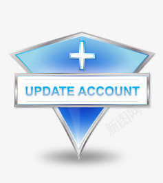 更新账户点击png免抠素材_新图网 https://ixintu.com Account Update 更新 账户