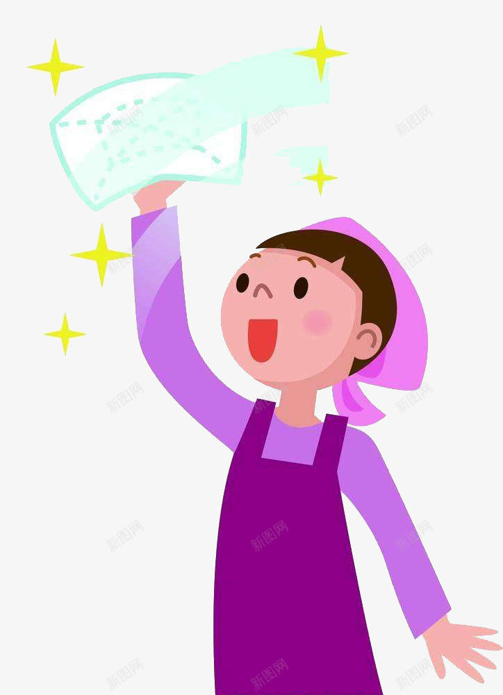女士擦东西图案png免抠素材_新图网 https://ixintu.com 图案 女士 擦东西 擦窗户 效果图案 装饰图案