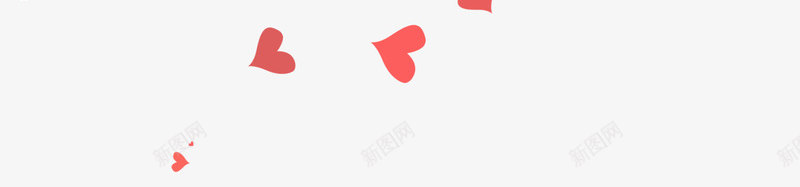 漂浮红色桃心png免抠素材_新图网 https://ixintu.com 漂浮红心 红心 红色桃心