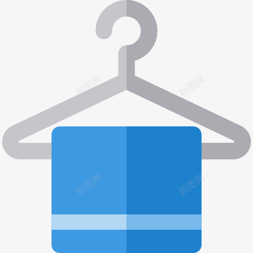 毛巾图标png_新图网 https://ixintu.com 器皿 家具和家居 工具 干毛巾 擦拭 毛巾 浴