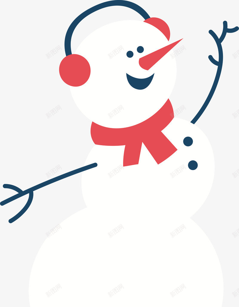 戴耳套雪人png免抠素材_新图网 https://ixintu.com 冬天雪人 圣诞雪人 堆雪人 戴耳套 手绘雪人 新年雪人 真实雪人 雪人 雪人卡通 雪人矢量
