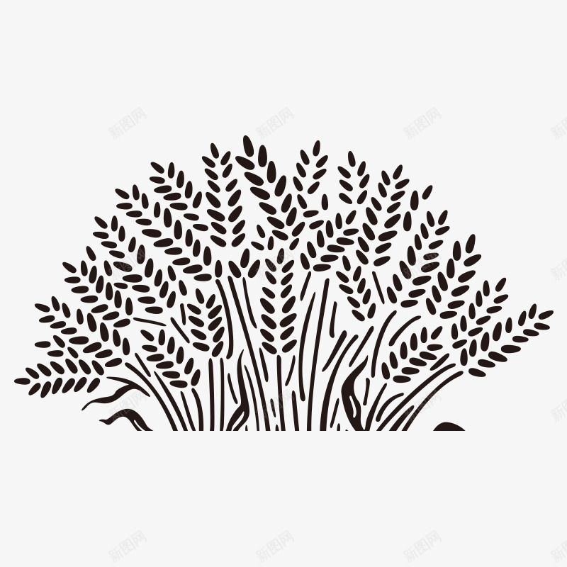 小草png免抠素材_新图网 https://ixintu.com 小草 植物 素描 草